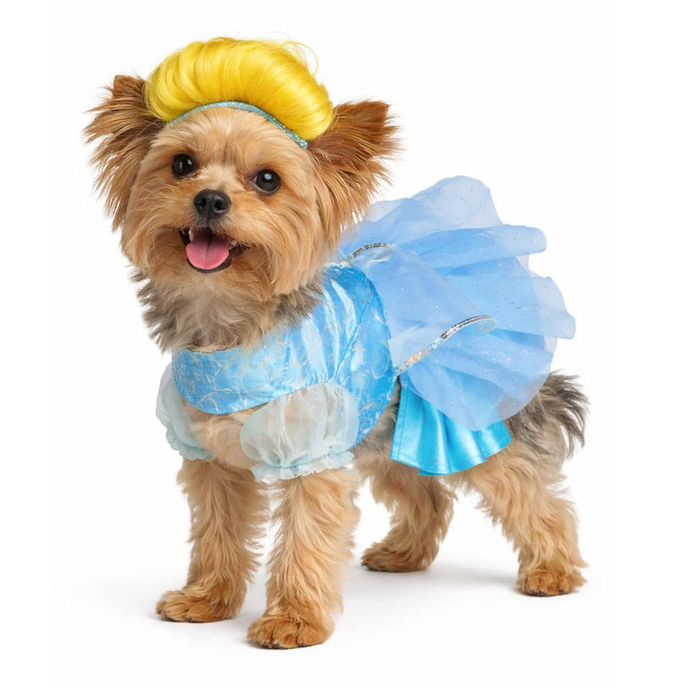 NWT Disney Tails Cinderella Halloween Chihuahua Yorkie Dog Pet Costume - XS